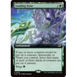 PRESALE LOADING ZONE (EXTENDED ART) X4 Edge Of Eternities EOE Magic MTG CARD - Image 1