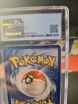 Pokemon Machop 2000 Team Rocket 1st Edition 59/82 Trading Card CGC Graded Mint 9 - Image 2
