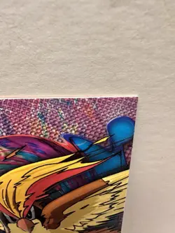 PIDGEOT #18 EV12 OF 12 DIE-CUT EMBOSSED POKEMON CARD TOPPS SERIES 2 2000 - Image 3