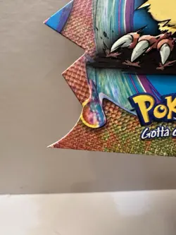 PIDGEOT #18 EV12 OF 12 DIE-CUT EMBOSSED POKEMON CARD TOPPS SERIES 2 2000 - Image 4