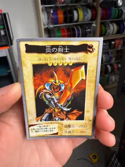 1999 YUGIOH 36: Flame Swordsman Bandai Japanese Card Common - Image 3
