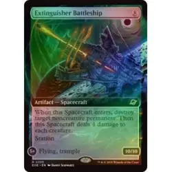 Foil Presale Extinguisher Battleship (extended Art) X4 MTG Edge Of Eternities - Image 1