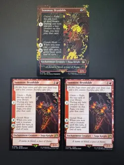 Summon: Brynhildr #366 & #160 Final Fantasy MTG Bundle NM Regular - Image 1