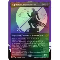 Foil Presale Alpharael, Stonechosen (borderless) M/NM MTG Edge Of Eternities - Image 1