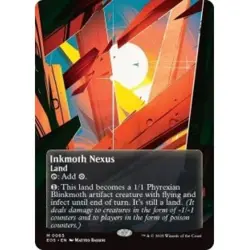 Presale Inkmoth Nexus (065) (borderless) MTG Edge Of Eternities: Stellar Sights - Image 1