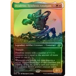 Foil Presale Dyadrine, Synthesis Amalgam (borderless) X4 MTG Edge Of Eternities - Image 1