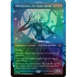 Foil Presale Mm'menon, The Right Hand (borderless) X4 MTG Edge Of Eternities - Image 1