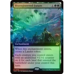FOIL PRESALE BIOENGINEERED FUTURE (EXTENDED ART) X4 Edge Of Eternities EOE MTG - Image 1