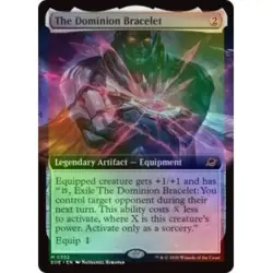 FOIL PRESALE THE DOMINION BRACELET (EXTENDED ART) Edge Of Eternities EOE MTG - Image 1