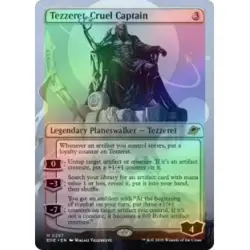 Foil Presale Tezzeret, Cruel Captain (borderless) M/NM MTG Edge Of Eternities - Image 1