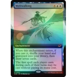 Foil Presale Weftwalking (extended Art) X4 M/NM Magic MTG Edge Of Eternities - Image 1