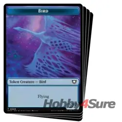 Presale Bird Token (03) X4 M/NM Magic MTG Edge Of Eternities Commander - Image 1