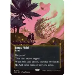 Presale Lotus Field (068) (borderless) MTG Edge Of Eternities: Stellar Sights - Image 1