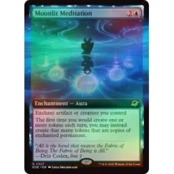 Foil Presale Moonlit Meditation (extended Art) X4 M/NM MTG Edge Of Eternities - Image 1