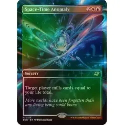 Foil Presale Space-time Anomaly (borderless) X4 M/NM MTG Edge Of Eternities - Image 1