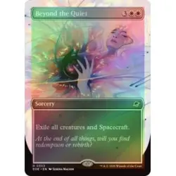 Foil Presale Beyond The Quiet (borderless) X4 M/NM Magic MTG Edge Of Eternities - Image 1