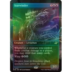 Foil Presale Starwinder (306) (borderless) X4 M/NM Magic MTG Edge Of Eternities - Image 1