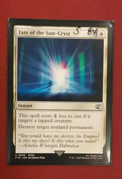 Fate of the Sun-Cryst FIN 19 Common MTG - Image 1