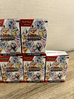 6 x Pokemon TCG Scarlet & Violet Prismatic Evolutions Booster Bundle ✅ SEALED ✅ - Image 4