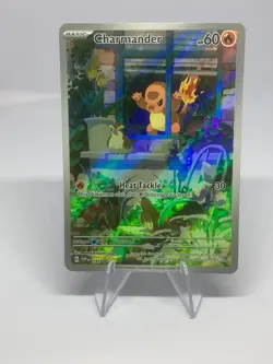 Pokemon TCG Charmander 044 Black Star Promo Obsidian Flames Lightly Played - Image 1