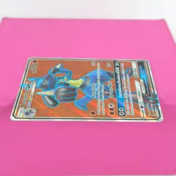 Pokemon Sun & Moon Forbidden Light Lucario GX 122/131 Full Art Ultra Rare NM - Image 3