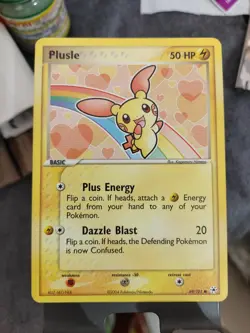 Pokemon Plusle and Minun Hidden Legends 67/101 69/101 Both Near Mint Non Holos - Image 4