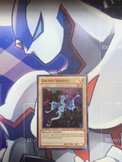 Yugioh Galaxy Serpent JOTL-EN000 Super Rare 1st Ed - Image 1