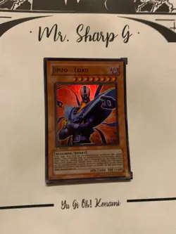 JINZO - LORD - 1. AUFLAGE LODT-DE007 DEUTSCH Yu-Gi-Oh! CARD SUPER RARE HOLO 2008 - Image 3
