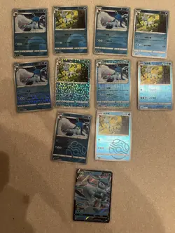 2025 Pokemon S-Chinese Gem Pack Vol.2 Glaceon CBB2C 11 Card Masterball 08 10/15 - Image 1