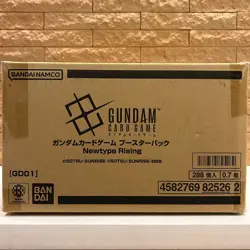 BANDAI NAMCO Gundam Card Game 12 Box Set New Type Rising Booster Box GD01 - Image 1