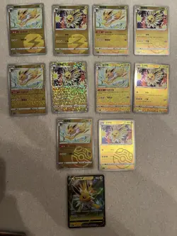 2025 Pokemon S-Chinese Gem Pack Vol.2 Jolteon CBB2C 11 Card Masterball 03 09/15 - Image 1
