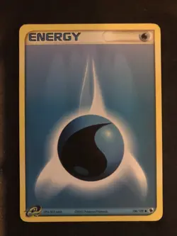 Nintendo Pokemon 2003 EX Ruby & Sapphire Water Energy Card #106/109 - Image 1
