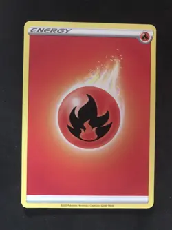 Pokemon TCG Card Fire Energy 2020 Pokemon Sword & Shield - Image 1