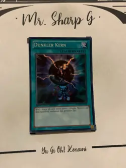 DUNKLER KERN - LIMITIERTE AUFLAGE WGRT-DE070 DEUTSCH Yu-Gi-Oh! CARD SUPER RARE - Image 3