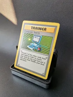 Computer Search 71/102 Base Set Pokemon Card - Rare - LP - Image 3