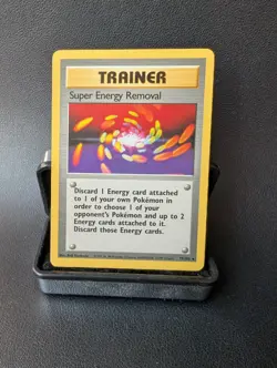 Super Energy Removal 79/102 Base Set Pokemon Card - Rare - LP - Image 1
