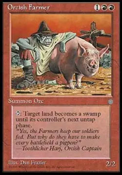 Orcish Farmer - Medium Play MTG Ice Age - Image 1