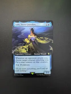 Lulu, Stern Guardian 143 Extended Art Foil MTG NM - Image 1