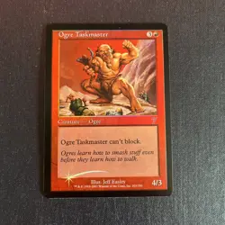 Ogre Taskmaster - Foil - 7th Edition - Magic: The Gathering MTG - Common - EX - Image 1