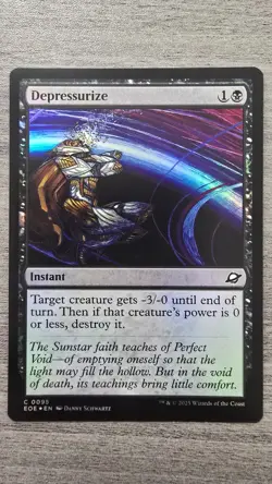 Depressurize (Common Foil) #95 Edge of Eternities MTG NM - Image 1
