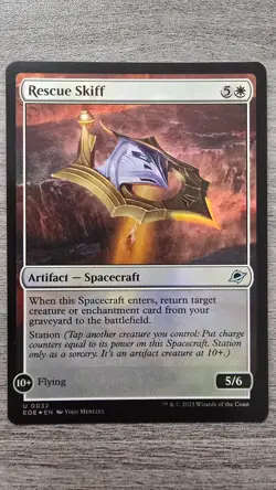 Rescue Skiff (Uncommon Foil) #32 Edge of Eternities MTG NM - Image 1