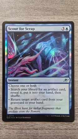 Scour for Scrap (Uncommon Foil) #73 Edge of Eternities MTG NM - Image 1