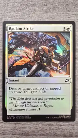 Radiant Strike (Common Foil) #29 Edge of Eternities MTG NM - Image 1