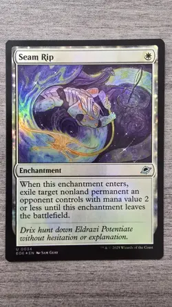 Seam Rip (Uncommon Foil) #34 Edge of Eternities MTG NM - Image 1