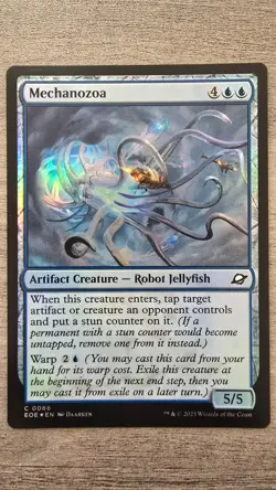 Mechanozoa (Common Foil) #66 Edge of Eternities MTG NM - Image 1