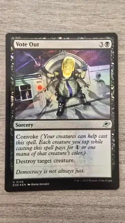 Vote Out (Uncommon Foil) #126 Edge of Eternities MTG NM - Image 1