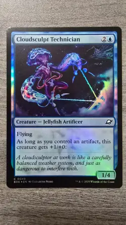 Cloudsculpt Technician (Common Foil) #49 Edge of Eternities MTG NM - Image 1
