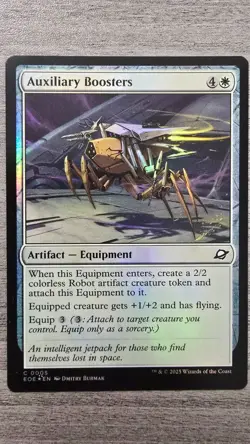 Auxiliary Boosters (Common Foil) #5 Edge of Eternities MTG NM - Image 1