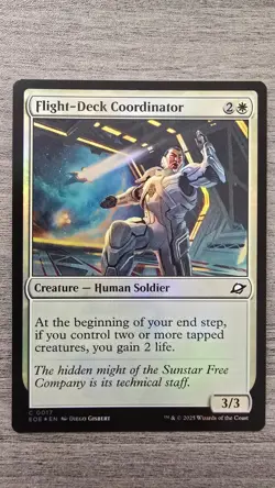 Flight-Deck Coordinator (Common Foil) #17 Edge of Eternities MTG NM - Image 1