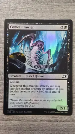 Comet Crawler (Common Foil) #92 Edge of Eternities MTG NM - Image 1